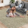 Modern Rug Non Slip Low Pile Rug Soft Contemporary Throw Floor Cover Foldable Indoor Carpet for Living Room Bedroom Playroom Nursery - 4 of 4