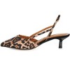 CITY CHIC | Women's Plus Size WIDE FIT Mila Slingback - leopard - 8W - 4 of 4