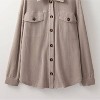 Women's Wavey Textured Button Up - Plus - 66DISCO - 3 of 4