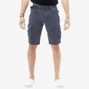 X RAY Men's Big & Tall Classic Fit 12.5" Inseam Knee Length Cargo Shorts