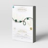 25ct LED C9 Classic Glow Indoor Outdoor Christmas String Lights with Green Wire - Wondershop™ - 4 of 4