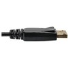 Tripp Lite Mini DisplayPort to DisplayPort Adapter Cable 4K @ 60Hz (P583006BK) - 3 of 4