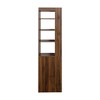 KWPZQEB 4-Tier Storage Cabinet, 70.87" Bookcase with 3 Side Drawers & 4 Display Shelves, Wooden Display Storage Cabinet for Living Room - 4 of 4