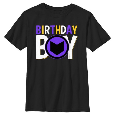 Boy's Marvel Birthday Boy Hawkeye Logo T-Shirt - image 1 of 4