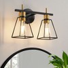 KAISITE 2-Light Metallic Industrial Bathroom Vanity Fixture - 4 of 4