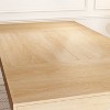 FUFU&GAGA Light Oak Rectangular Dinner Table for Dining Room Kitchen Living Room - 3 of 4