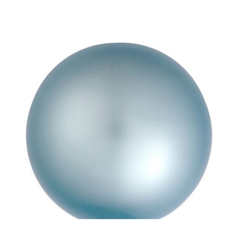 Northlight Matte Finish Glass Christmas Ball Ornaments - 1.25" (30mm) - Sky Blue - 40ct, 2 of 3