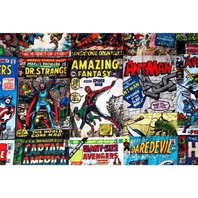 Marvel Comics Oversized Fleece Sherpa Throw Blanket 54 x 72 Inches