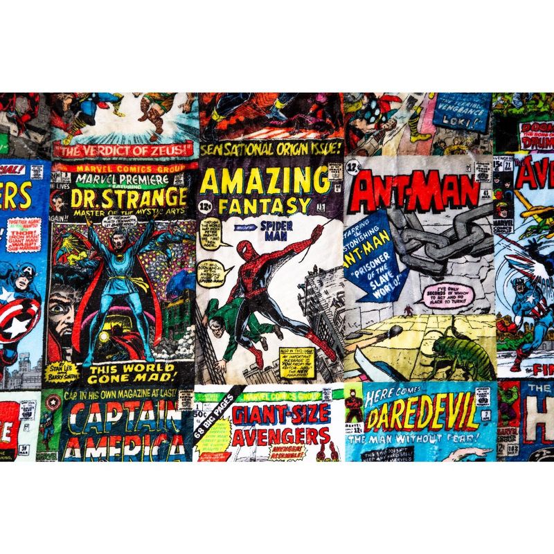Surreal Entertainment Marvel Comics Oversized Fleece Throw Blanket | 54 x 72 Inches, 2 of 7