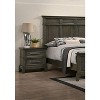 NicBex Nightstand with Drawers,Side Table with Wood Frame and Pulls,Modern Bedside Table for Bedroom,Living Room - 2 of 4