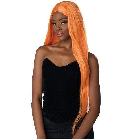 California Costumes Xl Cosplay Adult Wig orange Target