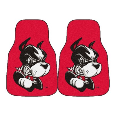 NCAA Boston University Carpet Car Mat Set - 2pc