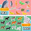 95 Pcs Mini Animal Figures Set Ocean Zoo Farm Dinosaur Insect Dog Horse Plastic Toys for Kids Sensory Bin Stuffers Birthday Gifts Ages 3-5 - 3 of 4