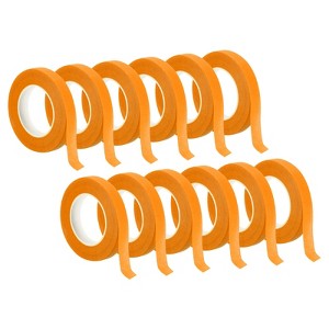 Unique Bargains Waterproof Colorfast Elastic Crepe Paper Flowers Bouquets Tapes 12 Pcs - 1 of 4