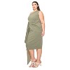 L I V D Women's Esme Front Draped Sash Dress - 2 of 3