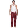 Ashford & Brooks Mens Super Soft Flannel Plaid Pajama Sleep Pants - 4 of 4