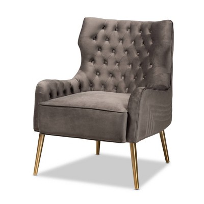 Nelson Metal Armchair - Baxton Studio