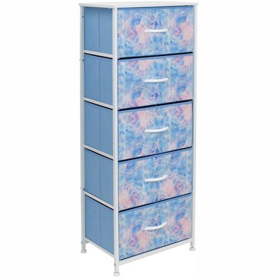 tie dye blue