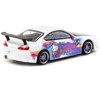 Nissan Silvia (S15) Vertex RHD "Hello Kitty Drift Car" White with Carbon Hood and Graphics 1/64 Diecast Model by Tarmac Works - image 3 of 4