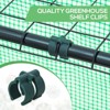 EAGLE PEAK Plastic Greenhouse Shelf Clips for 0.63 inch Tube, Pack of 16, Staging Shelf Rack Buckles - 3 of 4