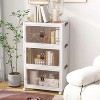 60 Gal Stackable Storage Boxes Bins with Magnetic Doors and Lockable Casters - 2 of 4