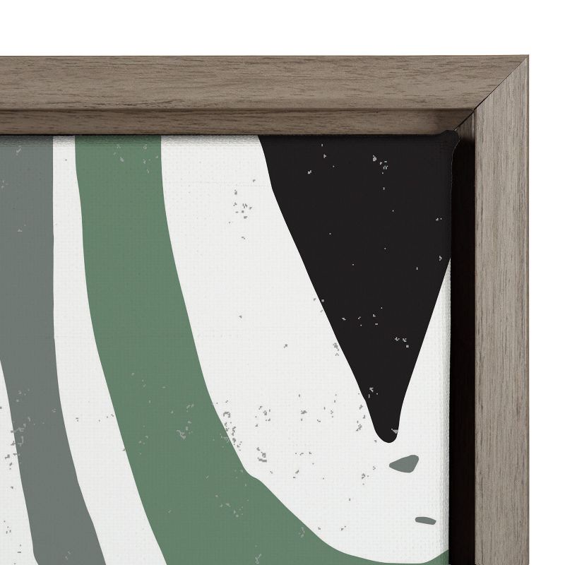 30&#34; x 30&#34; Sylvie Muted Mid-Century Vibes Framed Canvas Gray - Kate &#38; Laurel All Things Decor, 4 of 7