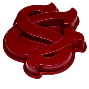 MasterPieces FanPans NCAA South Carolina Gamecocks Logo Silicone Cake Pan - 1 of 3