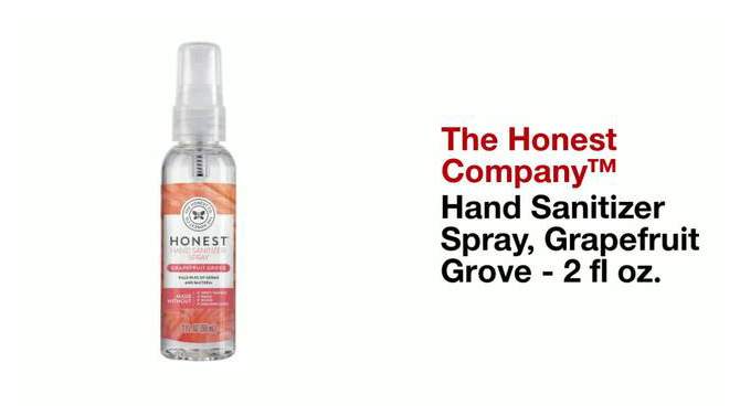 The Honest Company Hand Sanitizer Spray - Coastal Surf - Trial Size - 2 fl oz, 2 of 6, play video