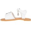 bebe Girls' Sandals - Open Toe Flat Sandals for Girls, Stylish and Comfy Sandals (Toddler/Little Girl/Big Girl) - 3 of 4