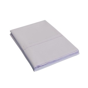 300 Thread Count Cotton Percale 2 Piece Pillowcase Set by Blue Nile Mills - 1 of 4