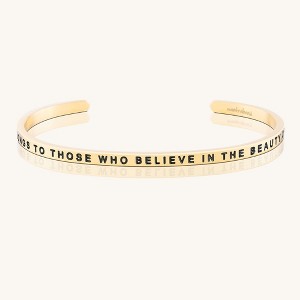Mantra Jewelry - The Future Belongs To Those Who Believe In The Beauty Of Their Dreams bracelet - 1 of 4