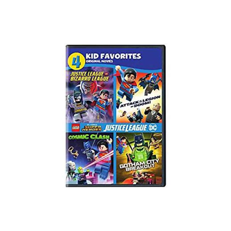 4 Kid Favorites: LEGO DC Super Heroes (DVD), 1 of 2