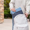 U Brands 13"x9.25" Ripstop Tech Pouch Haze/Slate - 2 of 4