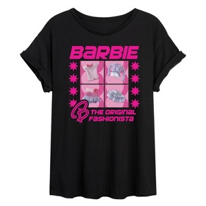 Women's - Barbie - Original Fashionista Oversized Graphic T-Shirt - 1 of 4