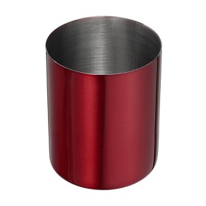 Unique Bargains Desk Stainless Steel Pencil Pen Holders Cup Makeup Brush Holder 1 Pc - 1 of 4