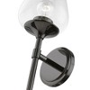 Livex Lighting Willow 1 - Light Vanity in  Black Chrome - 4 of 4