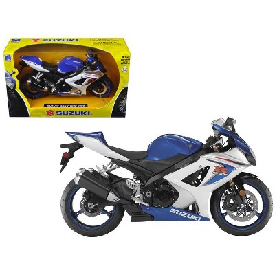 2008 Suzuki GSX-R1000 Blue Bike Motorcycle 1/12 by New Ray