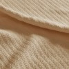 100% Ring Spun Cotton Solid Bed Blanket, Liquid Texture Lightweight Breathable Blanket for Year Round Use - 3 of 4