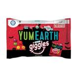 Yum Earth Halloween Organic Giggles Chewy Candy Bites - 10oz/20ct