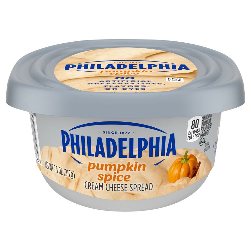 Philadelphia Pumpkin Spice Cream Cheese - 7.5oz, 1 of 11