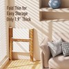 Itopfox 2 Step Lightweight Aluminum Folding Ladder, Portable Step Stool with Anti-Slip Pedals, 330 lbs Capacity for Home, Office, Kitchen - 2 of 4
