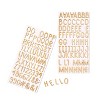 Alphabet Foam Stickers Gold Foil - Mondo Llama™ - image 2 of 3