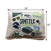 NFL Seattle Seahawks Loco Fan Canvas Decor Throw Pillow - 3 of 3