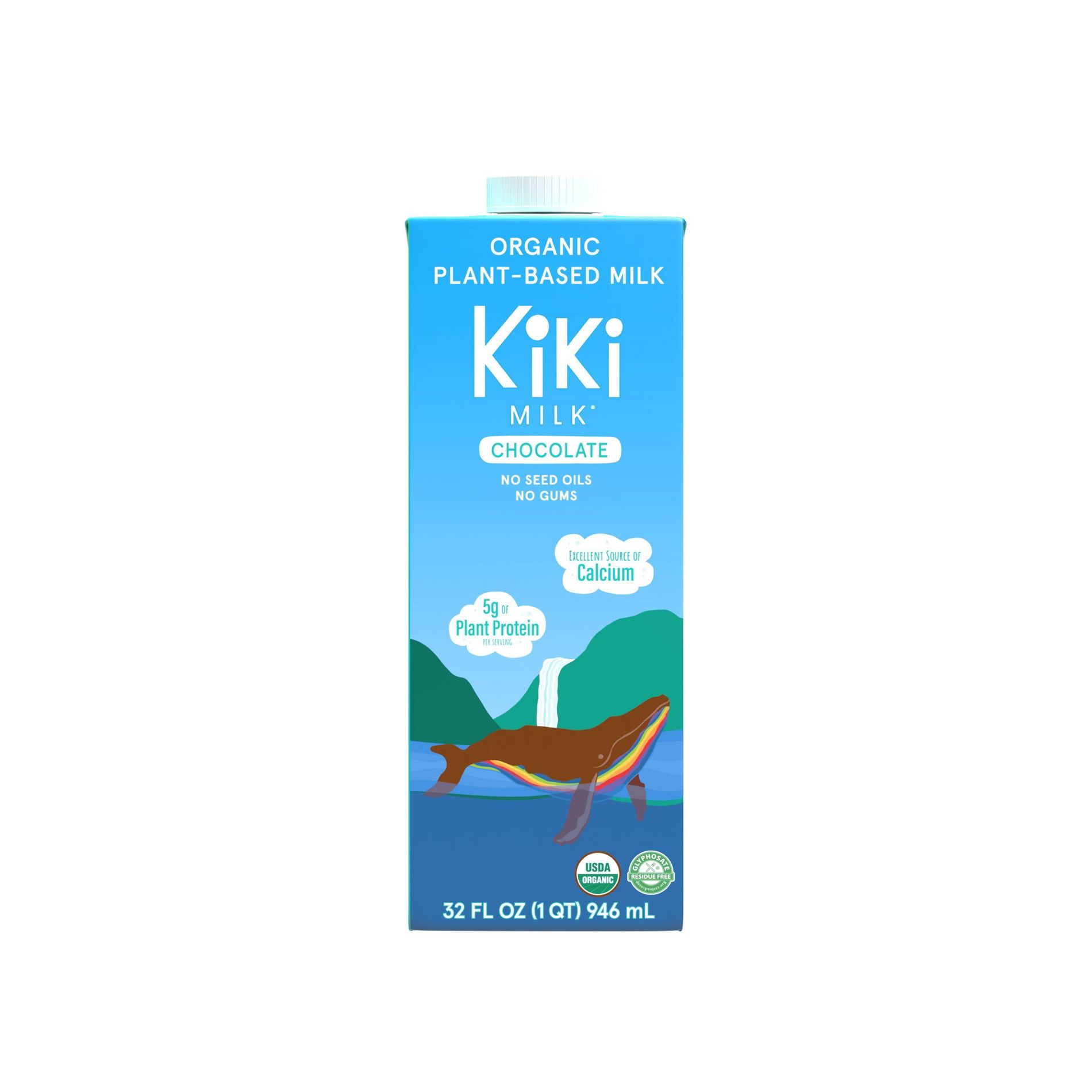 Kiki Milk Organic Dairy-Free Chocolate Oat Milk – 32 fl oz