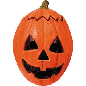 Trick or Treat Studios Don Post Studios Halloween 3 Season of the Witch Pumpkin Overhead Costume Mask - Orange - 1 of 3