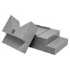 Set of 4 Deluxe Gray Breakable Ring Stairs for WWE & AEW Wrestling Action Figures - 3 of 4
