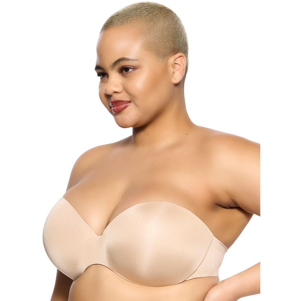 Women's Body Luxe Strapless Underwire Bra - Full Coverage, Seamless, Smooth, Secure Fit - Felina - thumbnail 5