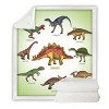 Boersma Dinosaur Throw Blanket - Ultra Soft & Warm for Boys, Girls & Adults, 50x60 Inch All-Season Cozy Blanket - 3 of 4