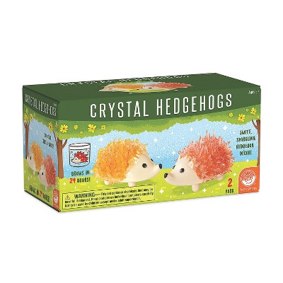 MindWare Crystal Creations Hedgehogs: Warm Colors - Science and Nature - 2 Pieces