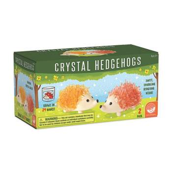 MindWare Crystal Creations Hedgehogs: Warm Colors - Science and Nature - 2 Pieces